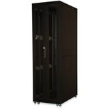 Digitus Serverschrank Unique Serie - 600x1000 mm (BxT), IT-Schrank schwarz, 42 Höheneinheiten