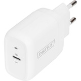 Digitus Universal Ladeadapter, USB-C 20 W, Ladegerät weiß