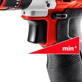 EINHELL Akku-Schlagbohrschrauber TE-CD 12/1 Li-i rot/schwarz, 2x Li-Ionen Akku 2,0Ah