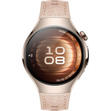 Huawei Watch 5 42mm (Soc-L29L), Smartwatch beige, Komposit-Armband in beige, Gehäuse aus Edelstahl