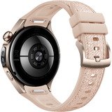 Huawei Watch 5 42mm (Soc-L29L), Smartwatch beige, Komposit-Armband in beige, Gehäuse aus Edelstahl