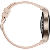 Huawei Watch 5 42mm (Soc-L29L), Smartwatch beige, Komposit-Armband in beige, Gehäuse aus Edelstahl