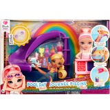 MGA Entertainment Rainbow High Little - Pool Day with Blush Spielset, Spielfigur 