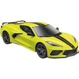 Maisto Chevrolet Corvette Stingray Coupé ´20, Modellfahrzeug gelb/schwarz, 1:24