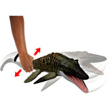 Mattel Jurassic World Rebirth Bite'n Blast Mosasaurus, Spielfigur 