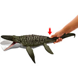 Mattel Jurassic World Rebirth Bite'n Blast Mosasaurus, Spielfigur 