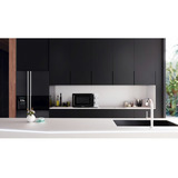 Medion MD11475, Mikrowelle schwarz/weiß
