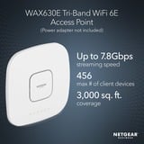 Netgear WAX630E, Access Point weiß