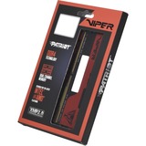 Patriot DIMM 64 GB DDR4-4000 (2x 32 GB) Dual-Kit, Arbeitsspeicher schwarz/rot, PVE2464G400C0K, Viper Elite II, INTEL XMP