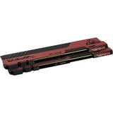 Patriot DIMM 64 GB DDR4-4000 (2x 32 GB) Dual-Kit, Arbeitsspeicher schwarz/rot, PVE2464G400C0K, Viper Elite II, INTEL XMP