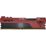 Patriot DIMM 64 GB DDR4-4000 (2x 32 GB) Dual-Kit, Arbeitsspeicher schwarz/rot, PVE2464G400C0K, Viper Elite II, INTEL XMP
