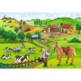 Ravensburger Kinderpuzzle Fleißig auf dem Bauernhof 2x 12 Teile