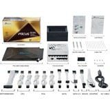 Seasonic FOCUS GX-850 850W ATX3.0 White Edition, PC-Netzteil weiß, 1x 12VHPWR, 3x PCIe, Kabel-Management, 850 Watt