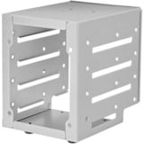 SilverStone SST-RAC45-DC-34, Einbaurahmen silber