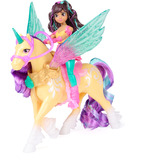 Spin Master Unicorn Academy - Wing Magic Ava & Leaf Spielset, Spielfigur 