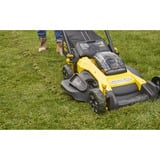 Stanley Akku-Rasenmäher (SFMCMW2651M-QW), 36Volt (2x18V) schwarz/gelb, 2x 4,0 Ah-Lithium-Ionen-Akku
