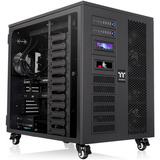 Thermaltake AX1000 TG AI Workstation, Big-Tower-Gehäuse schwarz, Dual System Case, Tempered Glass