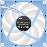 Thermaltake CT120 Reverse ARGB Sync PC Cooling Fan Hydrangea Blue, Gehäuselüfter hellblau, 2er Pack, ohne Controller, Reverse, 120 mm