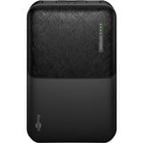 goobay Powerbank Kompakt 5.000 mAh schwarz, 5 Ah, 2x USB-A, 1x USB-C