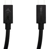 i-tec Thunderbolt 3 Kabel, 40 Gbps, 100W PD schwarz, 1,5 Meter