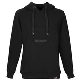 ALTERNATE ATTAX Hoodie (Logo geprägt) 4XL, Pullover schwarz