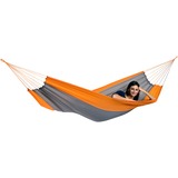 Amazonas Silk Traveller Techno AZ-1030160, Camping-Hängematte orange/grau