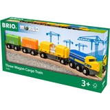 BRIO Güterzug mit drei Waggons, Spielfahrzeug 