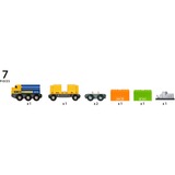 BRIO Güterzug mit drei Waggons, Spielfahrzeug 