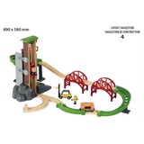 BRIO World Großes Lagerhaus-Set mit Aufzug, Spielgebäude 