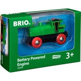 BRIO World Speedy Green Batterielok, Spielfahrzeug grün