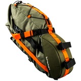 Birzman Packman Satteltasche, Fahrradkorb/-tasche olivgrün/orange, 6 Liter