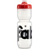 Fabric Gripper Trinkflasche 750ml rot/transparent