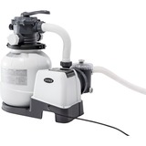 Intex Krystal Clear Sandfilteranlage SF80220RC-2, Wasserfilter dunkelgrau/grau, 370 Watt