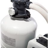 Intex Krystal Clear Sandfilteranlage SF80220RC-2, Wasserfilter dunkelgrau/grau, 370 Watt