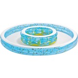 Intex Wishing Well Pool, Ø 279cm, Höhe 36cm, Schwimmbad Zwei Pools in einem!