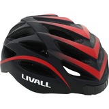LIVALL BH62, Helm schwarz/rot, Größe 55 - 61 cm