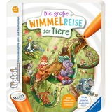 Ravensburger tiptoi Die große Wimmelreise der Tiere, Lernbuch