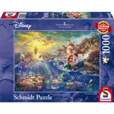 Schmidt Spiele Puzzle Thomas Kinkade: Disney Arielle 