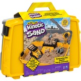 Kinetic Sand - Baustellen-Koffer, Spielsand