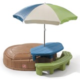 Step 2 Summertime Spielcenter mit Sandkasten und Picknicktisch