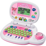 VTech Lern und Musik Laptop, Lerncomputer weiß/pink