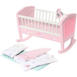 ZAPF Creation Baby Annabell® Sweet Dreams Wiege, Puppenmöbel rosa/weiß