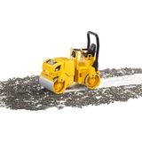 bruder 02433 CAT Tandem-Vibrationswalze, Modellfahrzeug gelb/schwarz