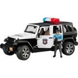 bruder 02526 Jeep Wrangler Unlimited Rubicon Polizeifahrzeug , Modellfahrzeug mit Polizist 