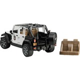 bruder 02526 Jeep Wrangler Unlimited Rubicon Polizeifahrzeug , Modellfahrzeug mit Polizist 