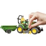 bruder 62104 bworld John Deere Aufsitzrasenmäher, Modellfahrzeug 