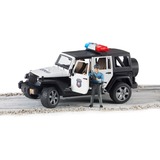 bruder Jeep Wrangler Unlimited Rubicon Polizeifahrzeug , Modellfahrzeug mit Polizist 