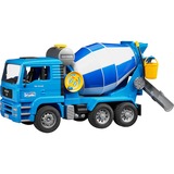 bruder MAN Betonmisch-LKW, Modellfahrzeug blau/weiß