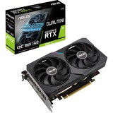 ASUS GeForce RTX 3060 Ti DUAL MINI OC V2 LHR, Grafikkarte Lite Hash Rate, 3x DisplayPort, 2x HDMI 2.1