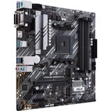 ASUS PRIME B550M-A/CSM, Mainboard schwarz/silber